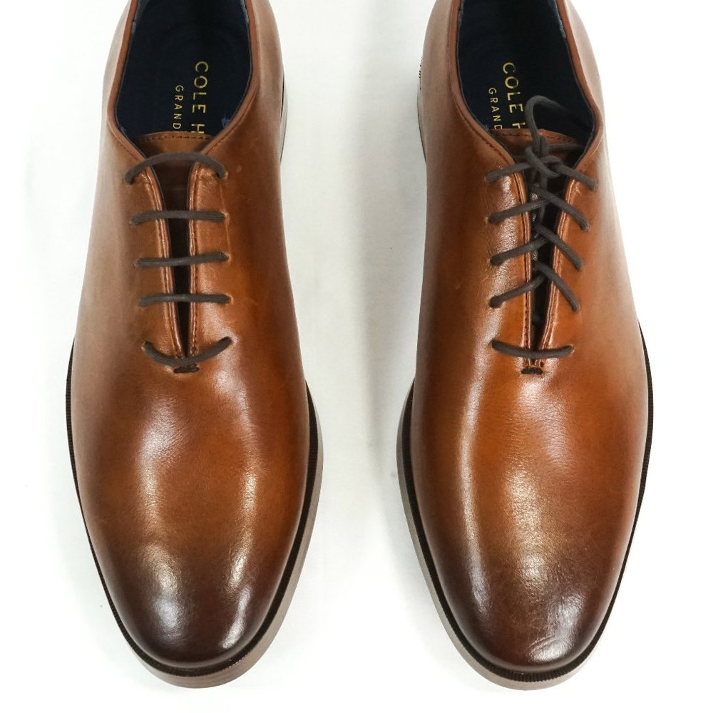 Cole Haan Grand OS Lace Up Brown Shoes Size 14 NWOT - Picture 2 of 3